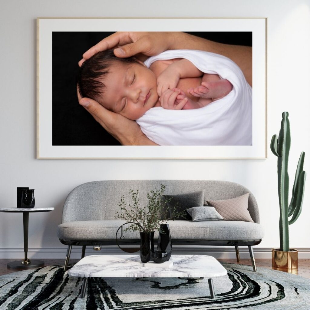 newborn album and wall arts