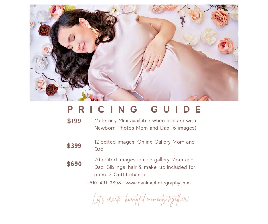 maternity phots investment and pricing